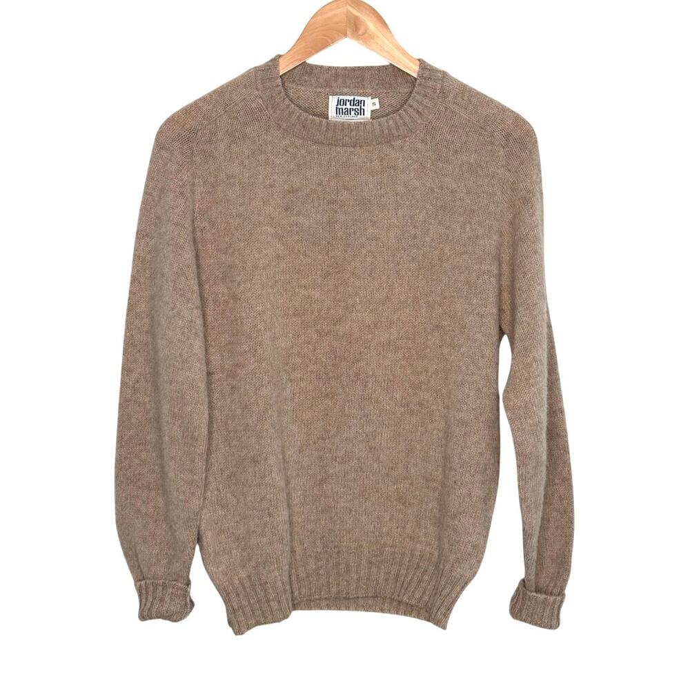 VINTAGE NWT Jordan Marsh dead stock CREW NECK WOOL SWEATER size small